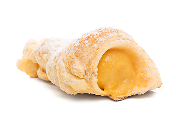 Image showing Caramujo typical portuguese pastry