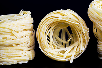 Image showing raw pasta