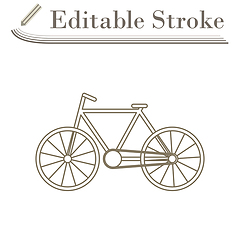 Image showing Ecological Bike Icon