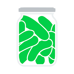 Image showing Canned Cucumbers Icon