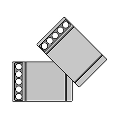 Image showing Business Cufflink Icon