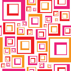 Image showing Funky Squares Pattern