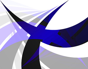 Image showing Abstract Swirly Layout