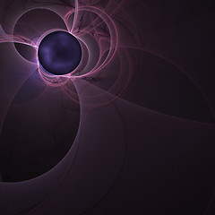 Image showing Purple Fractal Layout