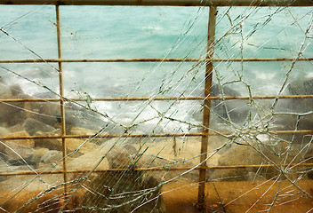 Image showing Broken glass