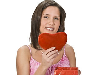 Image showing Heart gift