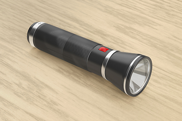 Image showing Modern led flashlight