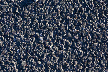 Image showing close-up of an asphalt road