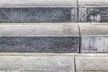 Image showing old stairs for pedestrian traffic