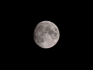 Image showing Waxing Gibbous Moon