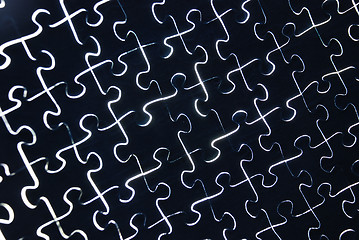 Image showing abstract puzzle background