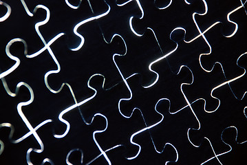 Image showing abstract puzzle background