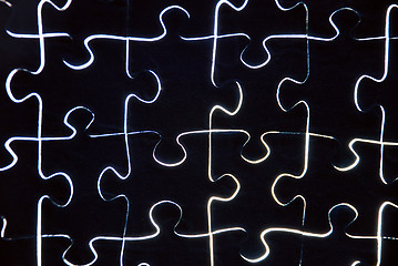 Image showing abstract puzzle background