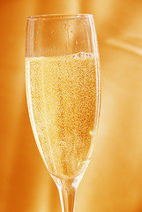 Image showing Glass of champagne