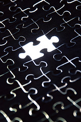 Image showing abstract puzzle background