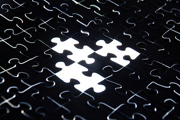 Image showing abstract puzzle background