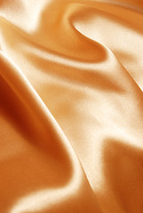 Image showing gold satin background