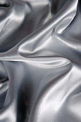 Image showing white satin background