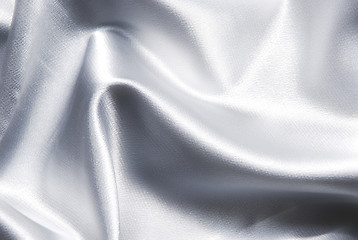 Image showing white satin background