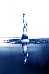 Image showing Water drop splash