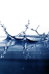 Image showing Water drop splash