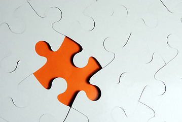 Image showing abstract puzzle background