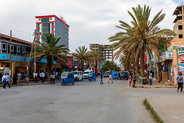 Image showing Ordinary Ethiopians on the street of Mekelle, the capital city of Tigray , Ethiopia