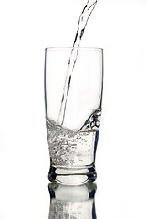 Image showing a glass of mineral water 