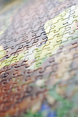 Image showing abstract puzzle background