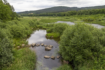 Image showing Idyllic Bavarian Forest scenery