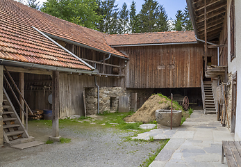 Image showing historic farmhouse scenery