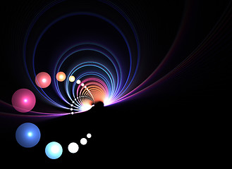 Image showing Abstract Fractal Background