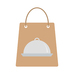 Image showing Paper Bag With Cloche Icon