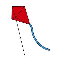 Image showing Icon Of Kite