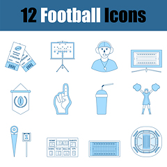 Image showing Football Icon Set