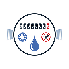 Image showing Water Meter Icon