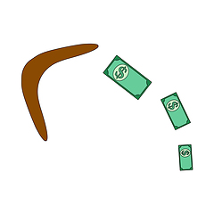 Image showing Cashback Boomerang Icon