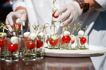 Image showing Food catering concept