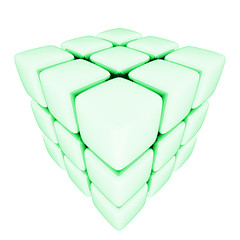 Image showing 3d Cubes