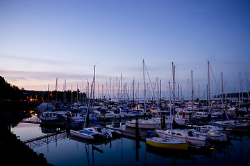 Image showing Marina Sunset 