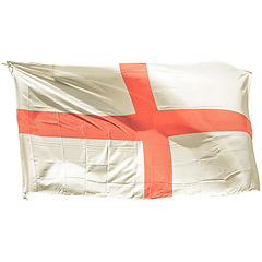 Image showing Vintage looking England UK flag isolated