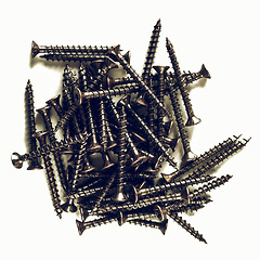 Image showing Vintage looking Screws