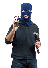 Image showing Isolated Burglar