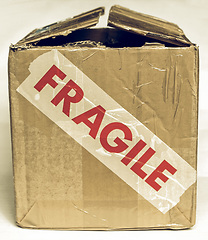 Image showing Vintage looking Fragile picture