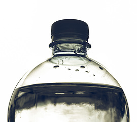 Image showing Vintage looking Water bottle