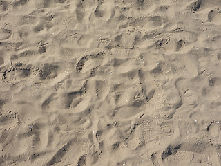 Image showing Sand on the beach