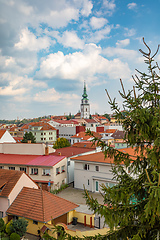 Image showing St Martin Church in Trebic, Czech Republic