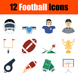 Image showing Football Icon Set