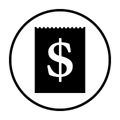 Image showing Dollar Calendar Icon