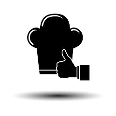 Image showing Thumb Up To Chef Icon